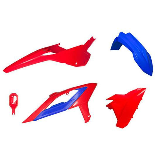 Rtech Replica Plastics Kit - Red / Blue
