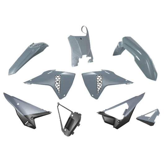 Rtech Revolution Plastics Kit - Black / Grey