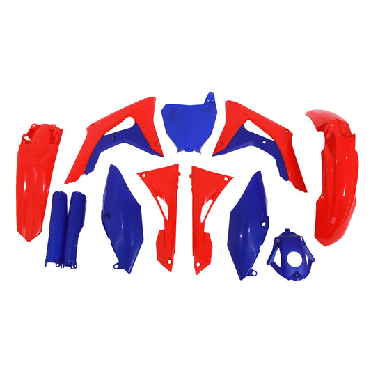 Rtech Plastics Kit - Red / Blue