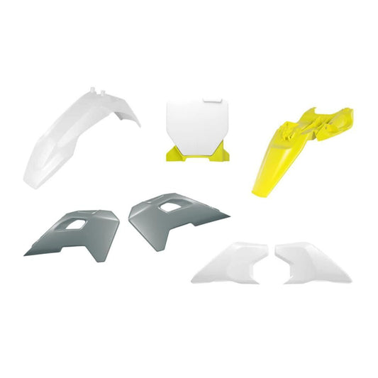 Rtech Plastics Kit 6 Piece - White / Grey / Lemon Yellow