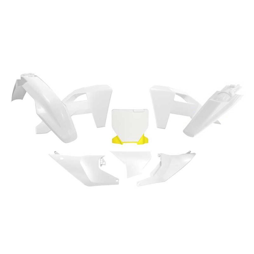 Rtech Plastics Kit 6 Piece - White / Lemon Yellow