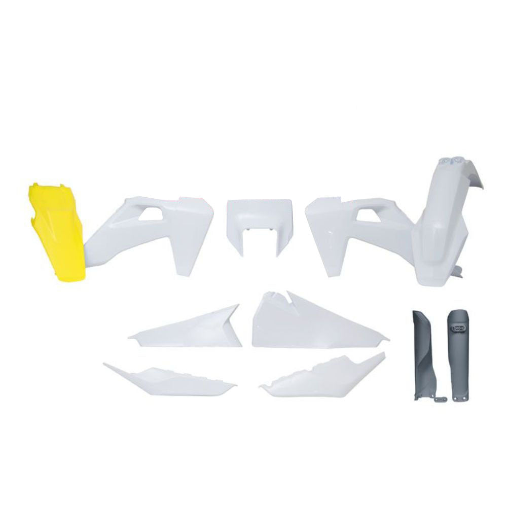 Rtech Plastics Kit - White / Yellow