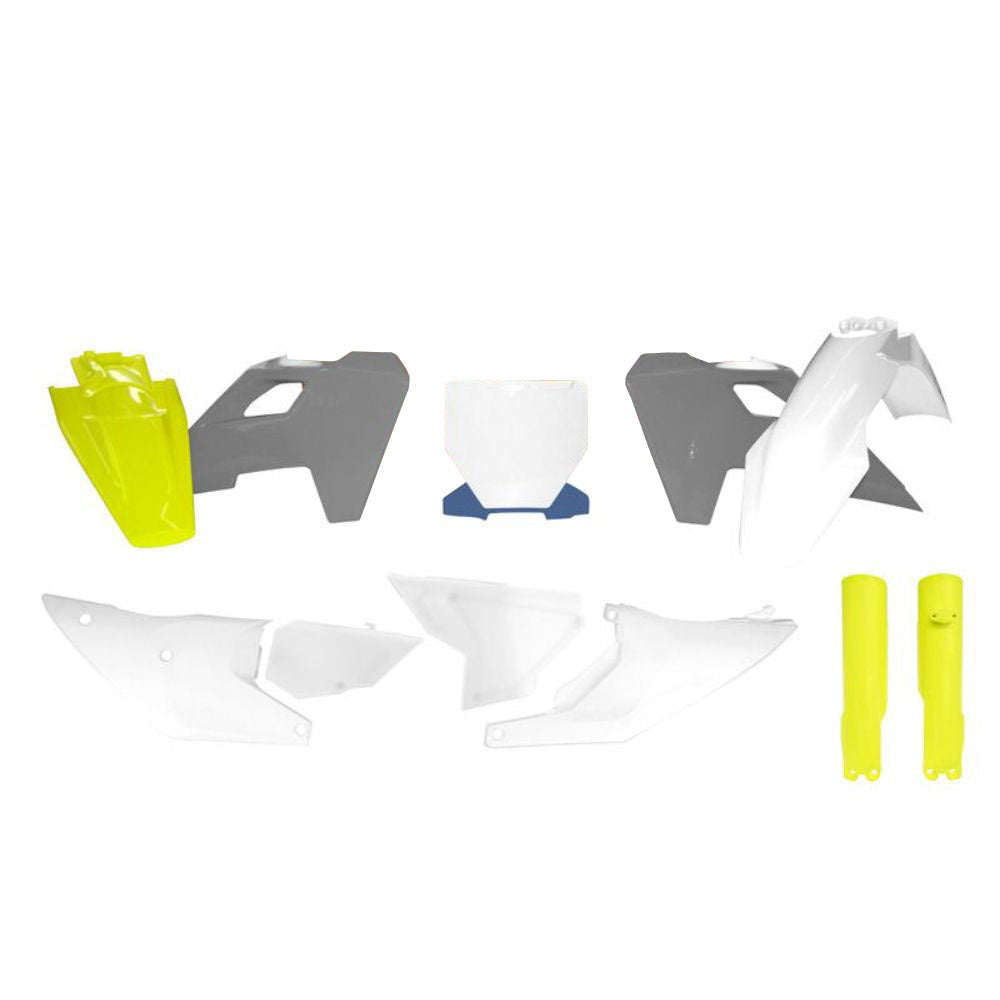Rtech Plastics Kit 8 Piece - White / Grey / Yellow