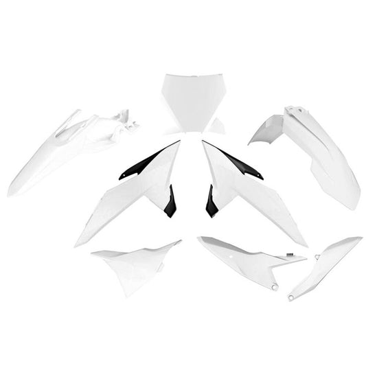 Rtech Replica Plastics Kit - Black / Silver