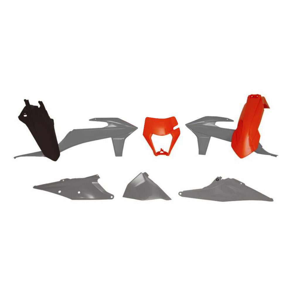 Rtech Plastics Kit - Orange / Grey