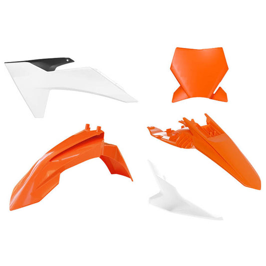 Rtech Plastics Kit 5 Piece - Orange / White / Black
