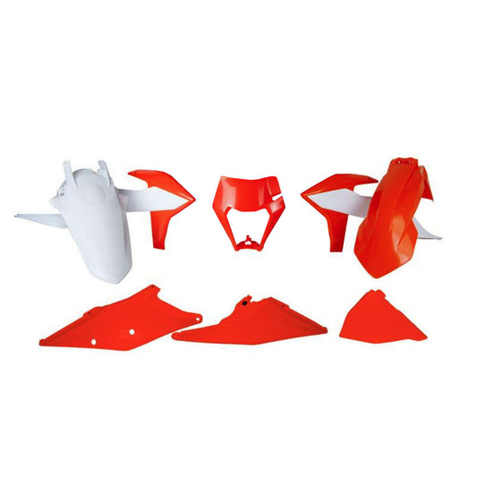 Rtech Plastics Kit 6 Piece - Orange / White