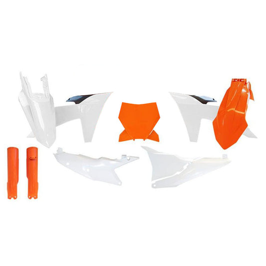Rtech Plastics Kit 7 Piece - Orange / Black / White