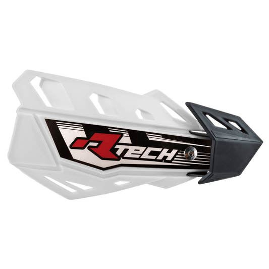 Rtech FLX MX Handguards With Mounting Kit - White