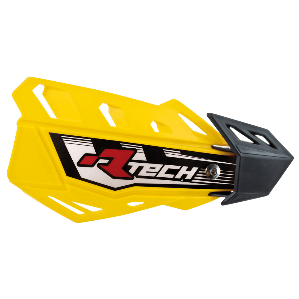 Rtech FLX MX Handguards With Mounting Kit - Yellow