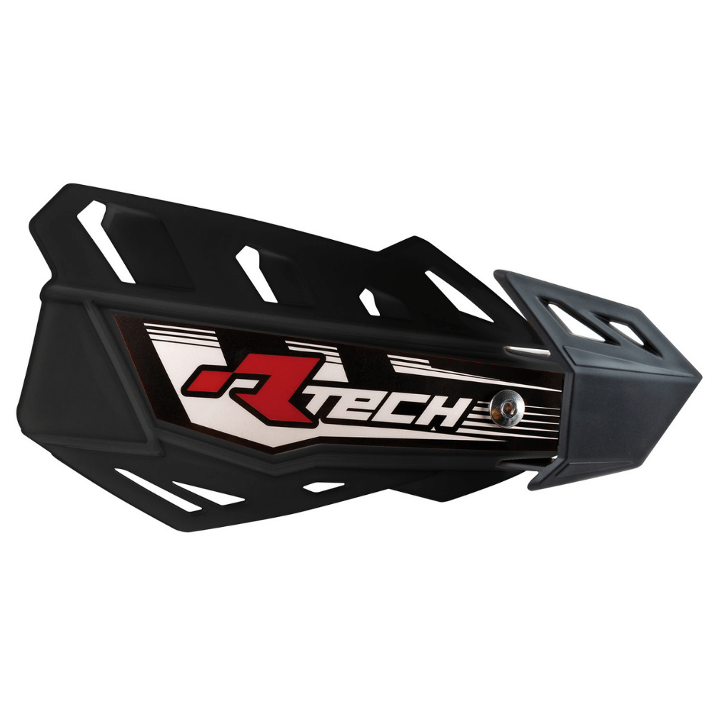 Rtech FLX MX Handguards With Mounting Kit - Black