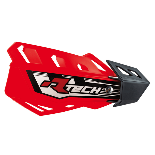 Rtech FLX MX Handguards With Mounting Kit - Red