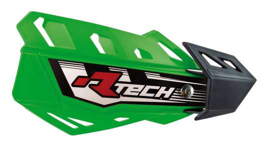 Rtech FLX MX Handguards With Mounting Kit - Green