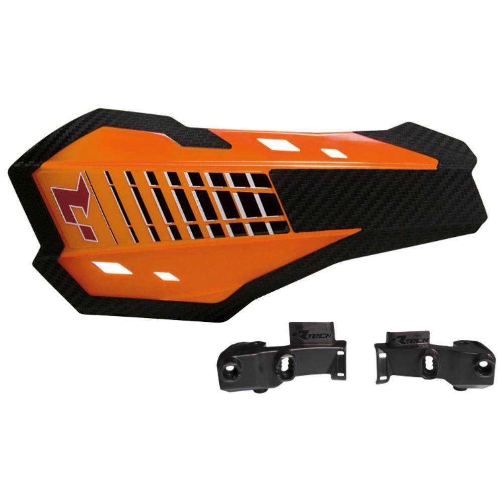 Rtech HP2 Handguards With Brembo Guard & Mounting Kit - Orange
