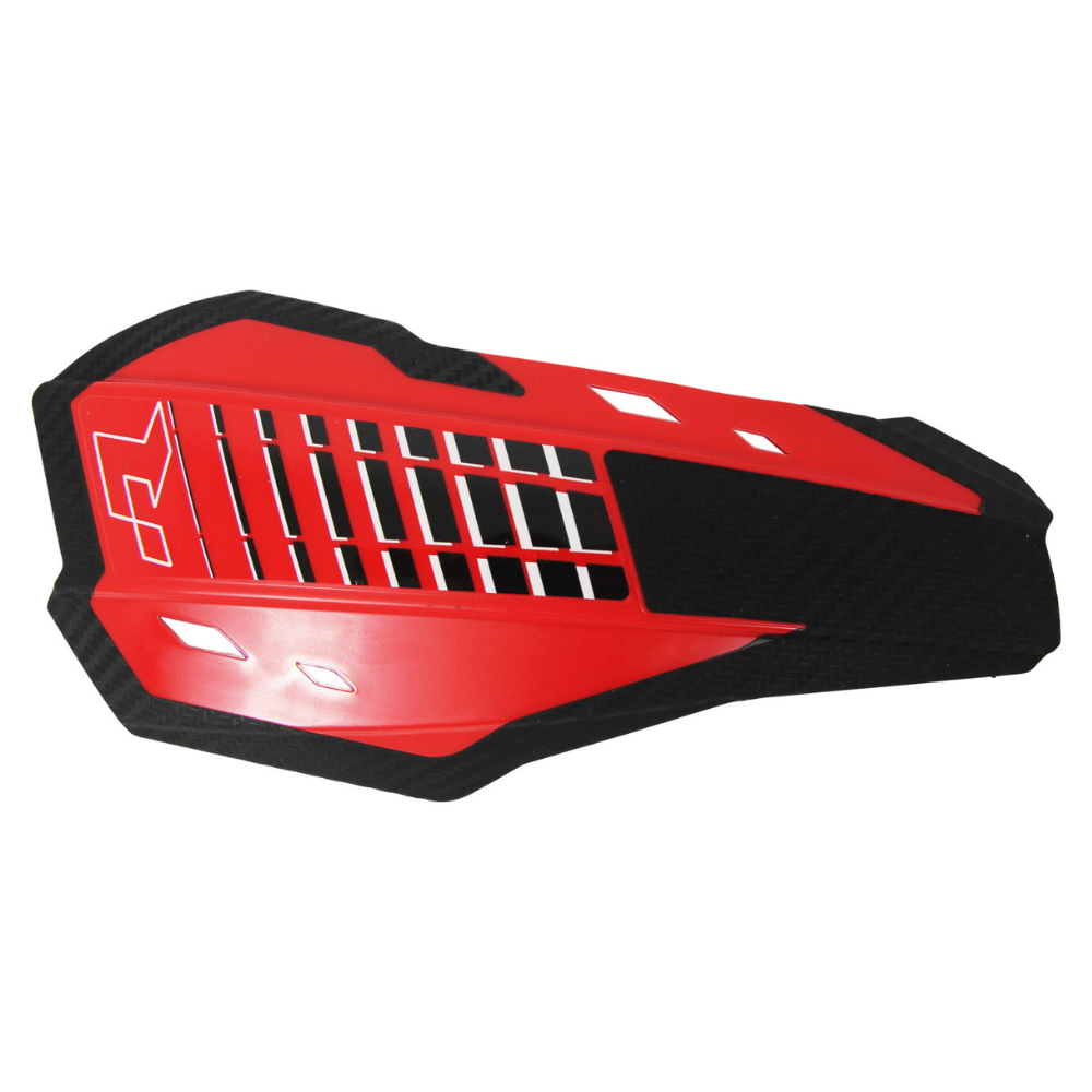 Rtech HP2 Handguards With Mounting Kit - Red