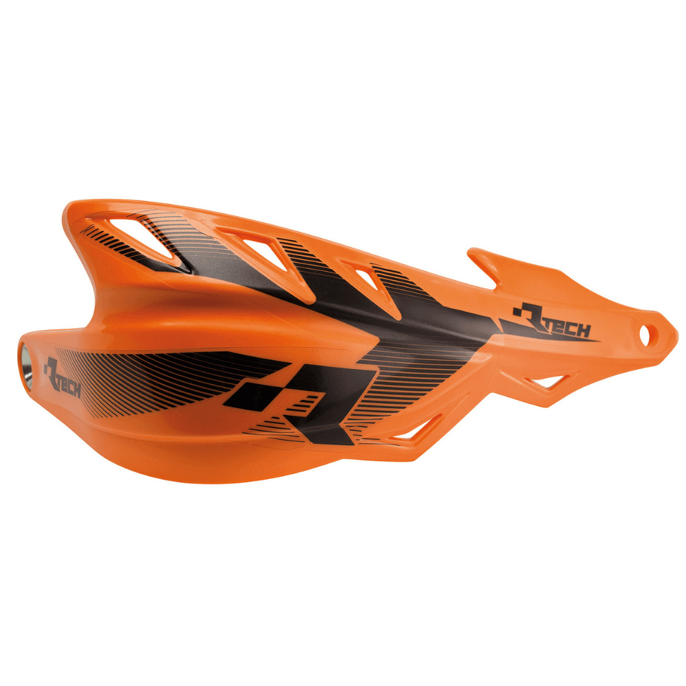 Rtech Raptor Wrap Handguards With Mounting Kit - Orange