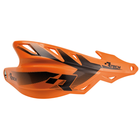 Rtech Raptor Wrap Handguards With Mounting Kit - Orange