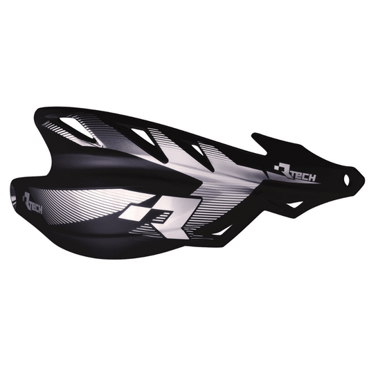 Rtech Raptor Wrap Handguards With Mounting Kit - Black