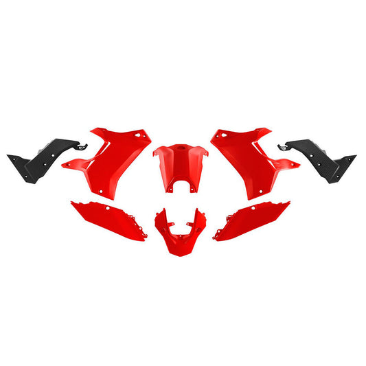 Rtech Revolution Plastics Kit - Red / Black