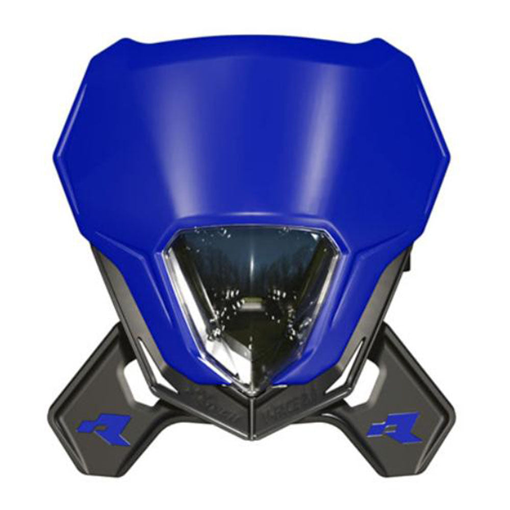 Rtech V-Face 2.0 Full LED Headlight - Blue / Black