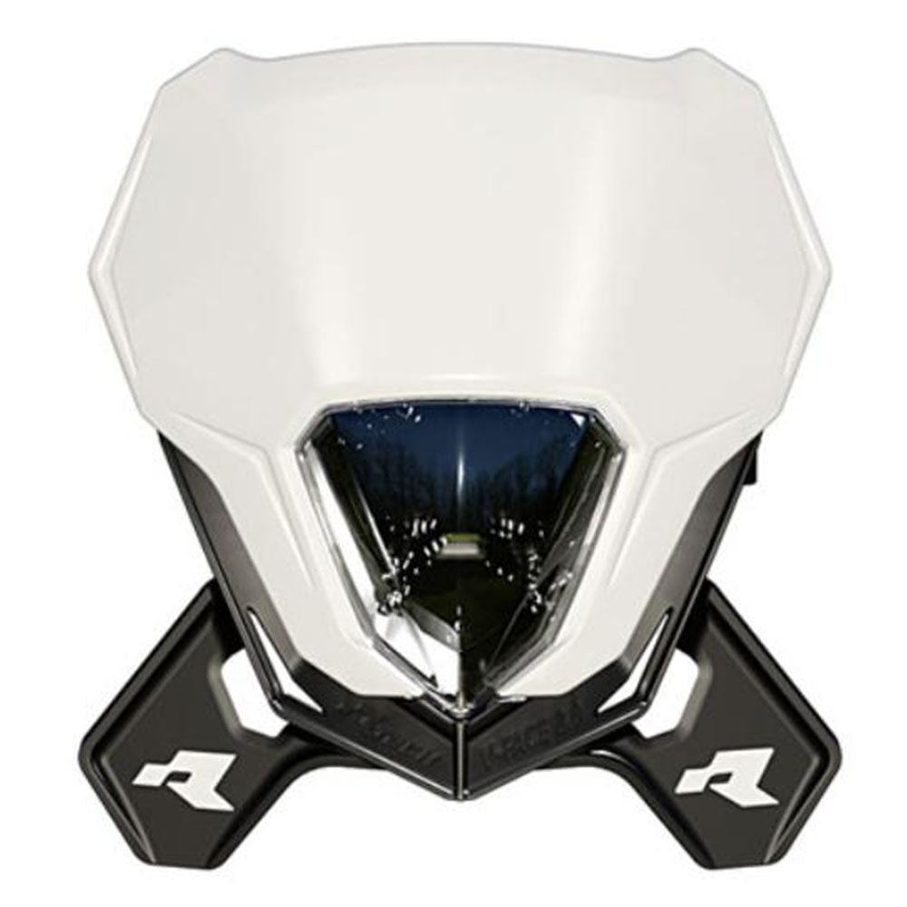 Rtech V-Face 2.0 Full LED Headlight - White / Black