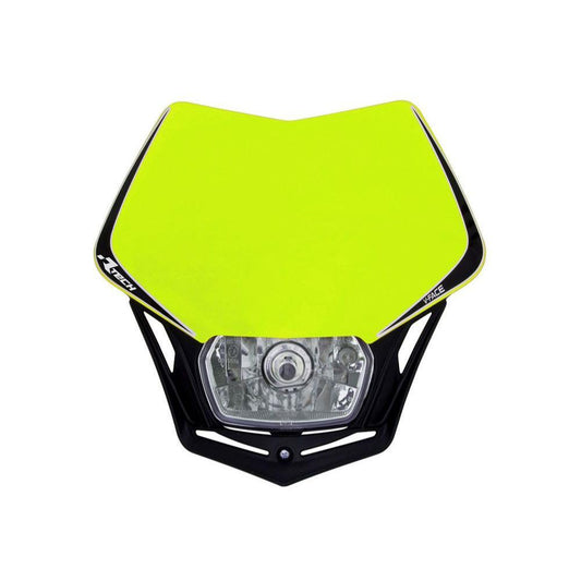 Rtech V-Face Full LED Headlight - Neon Yellow