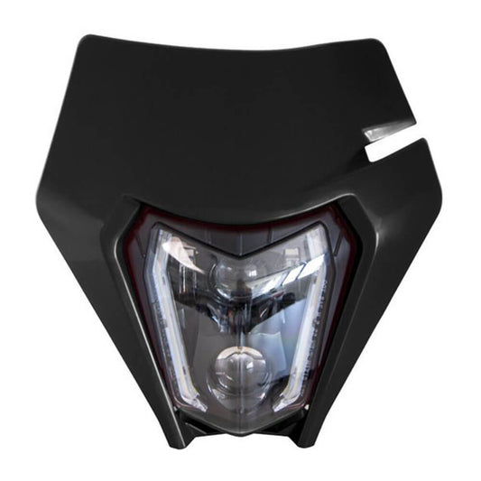 Rtech Homologated Headlight - Black