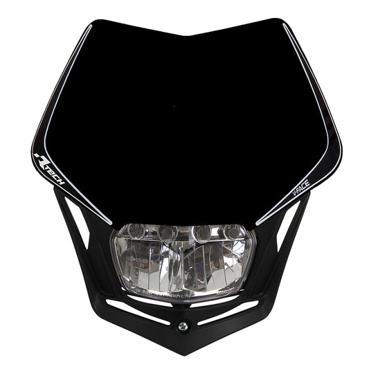 Rtech V-Face Full LED Headlight - Black