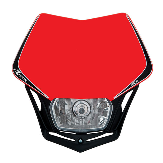 Rtech V-Face Headlight - Red