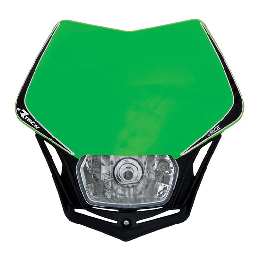 Rtech V-Face Headlight - Green