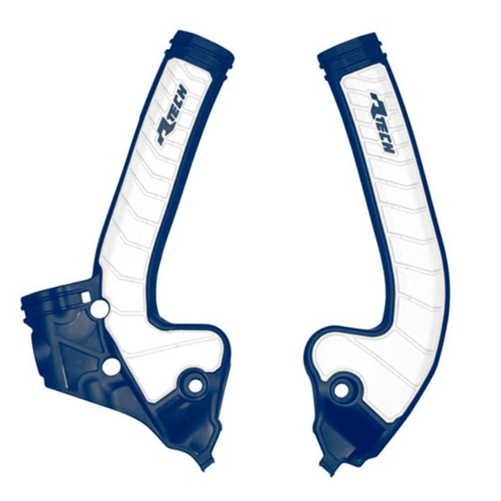 Rtech Frame Protectors - Blue / White