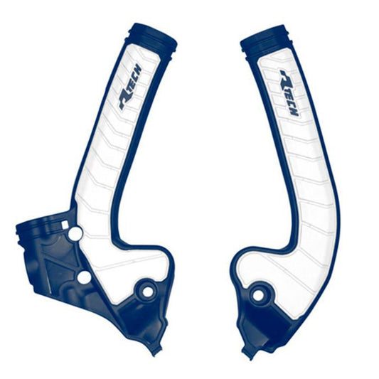 Rtech Frame Protectors - Blue / White