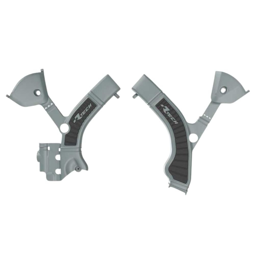Rtech Frame Protectors - Black / Grey