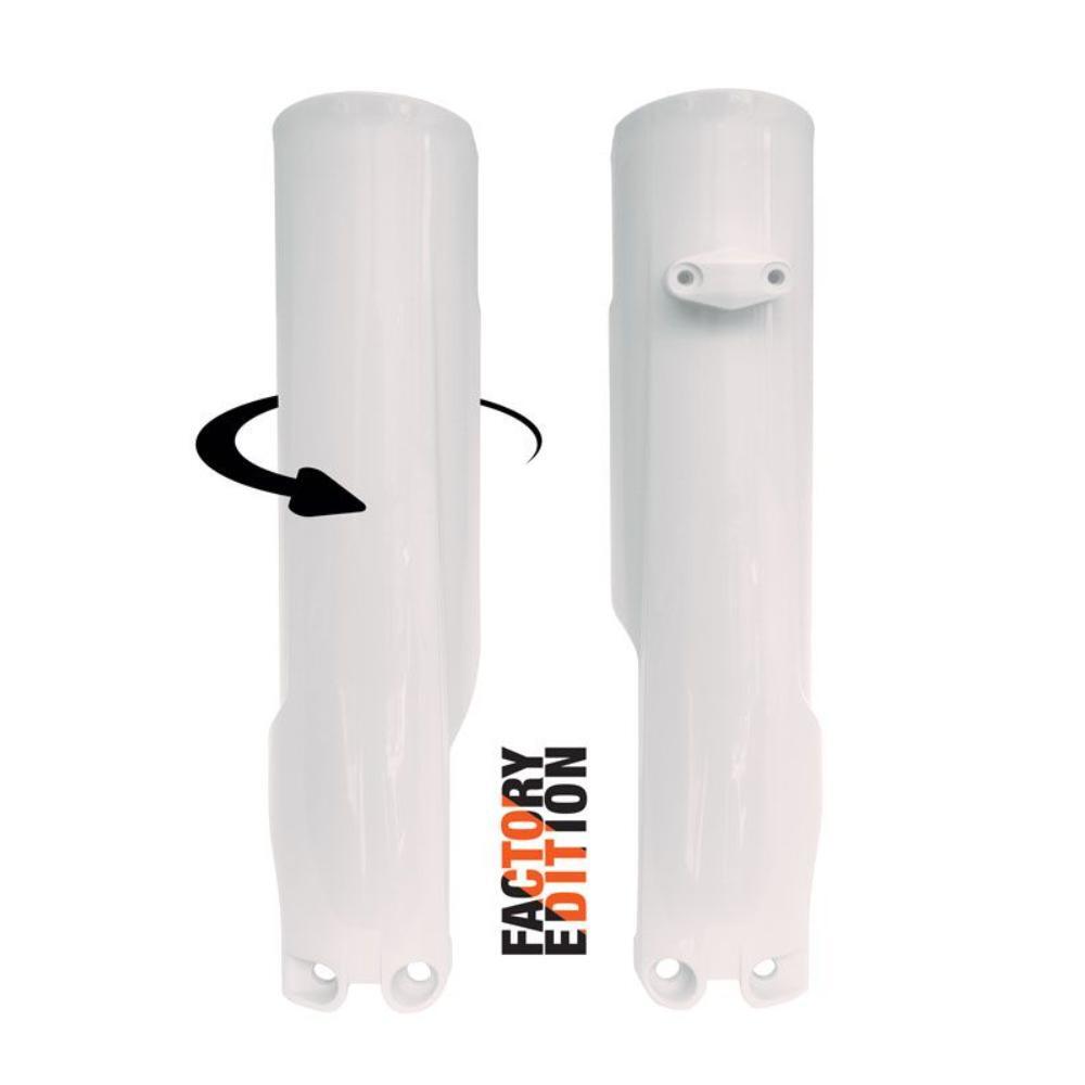 Rtech Fork Protectors - White