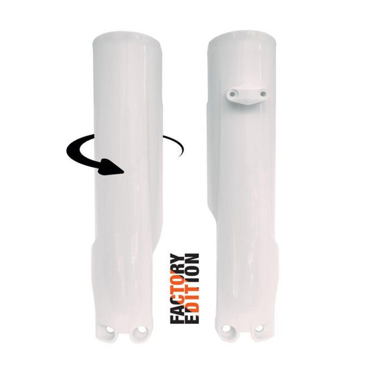Rtech Fork Protectors - White