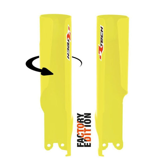 Rtech Fork Protectors - Yellow