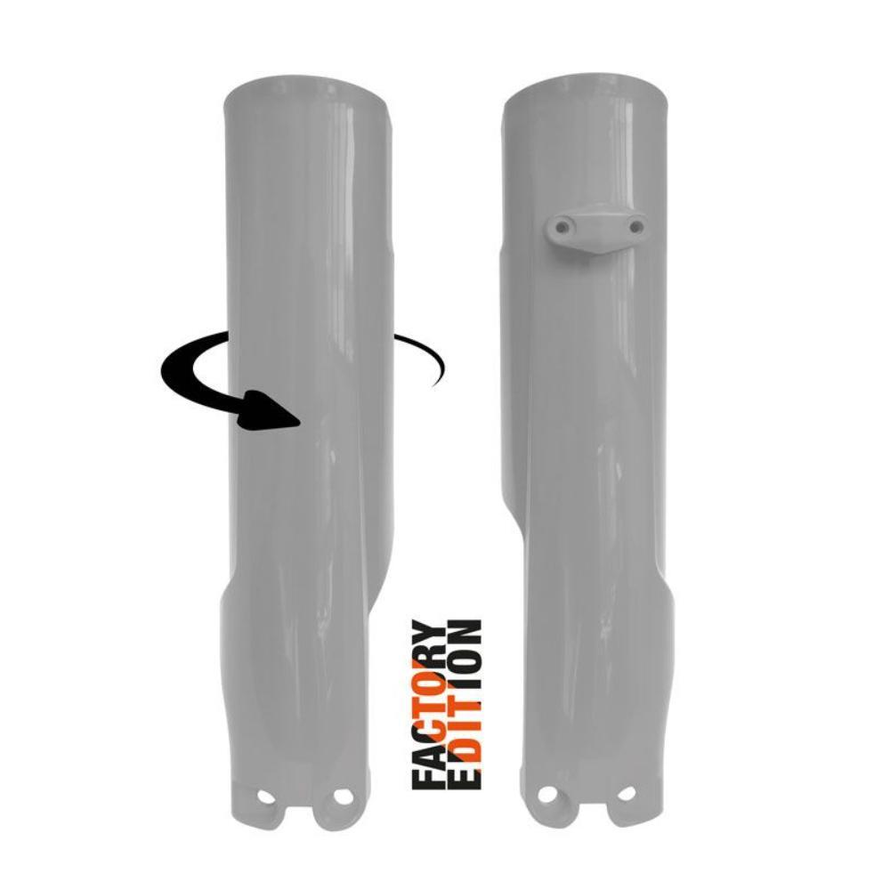 Rtech Fork Protectors - Grey