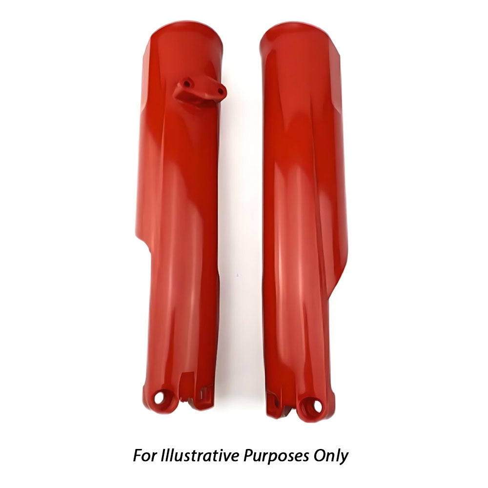 Rtech Fork Protectors - Red