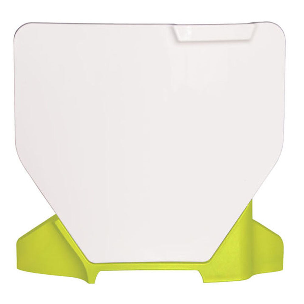 Rtech Front Plate - White / Yellow