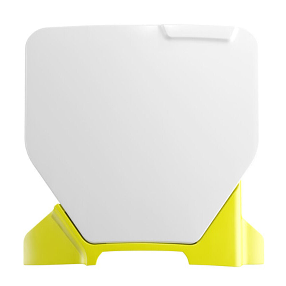 Rtech Factory Front Plate - White / Yellow