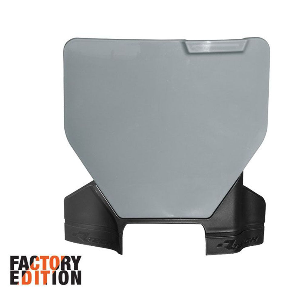 Rtech Front Plate - Grey / Black