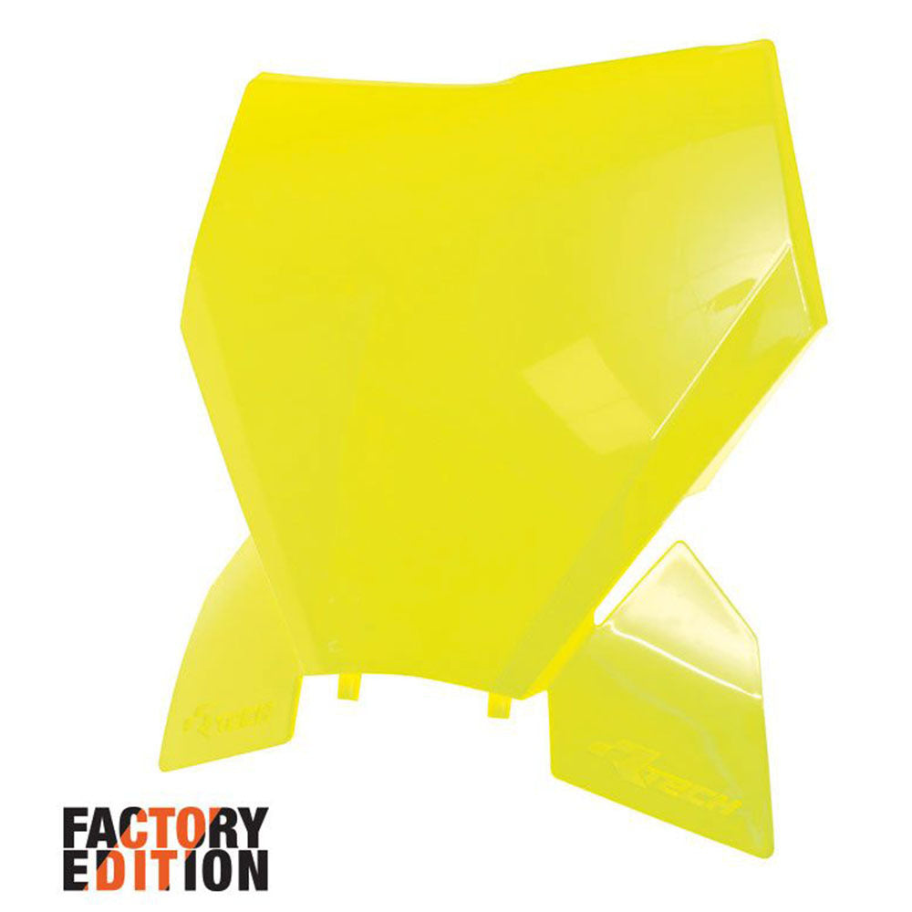 Rtech Front Plate - Yellow