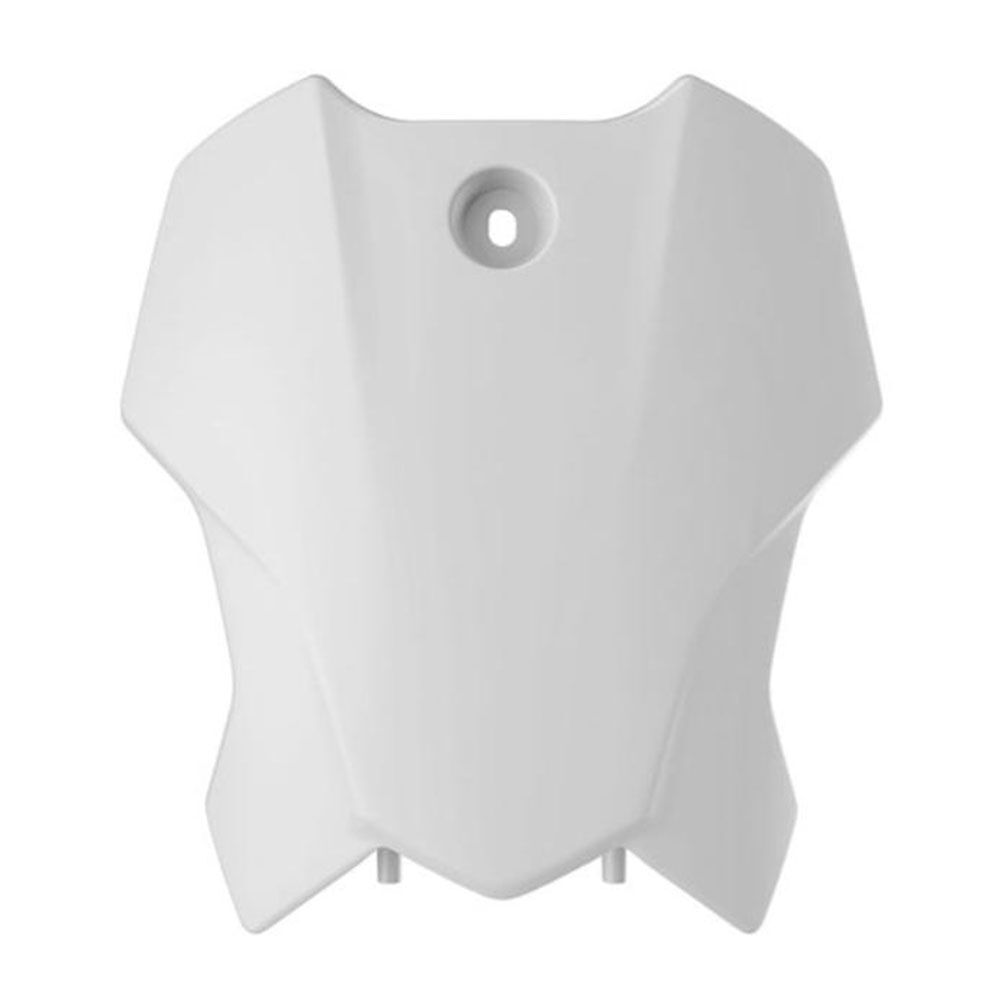 Rtech Front Number Plate - White