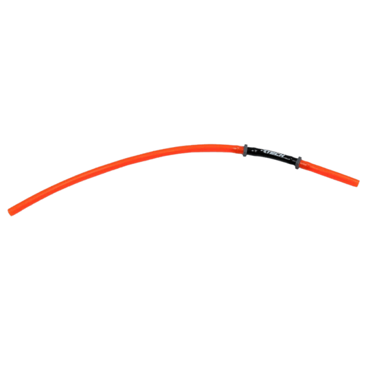 Rtech Gas Tank Long Vent Tube with Valve (36cm) - Orange