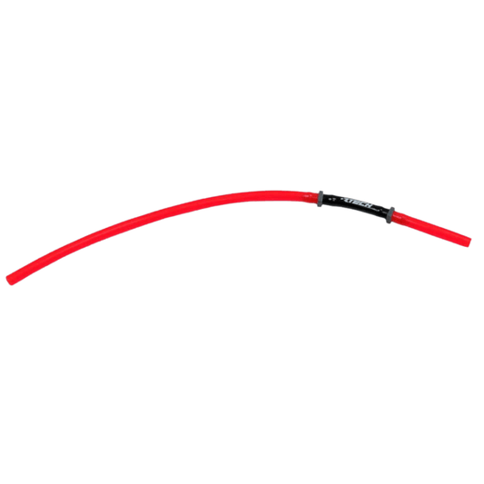 Rtech Gas Tank Long Vent Tube with Valve (36cm) - Red