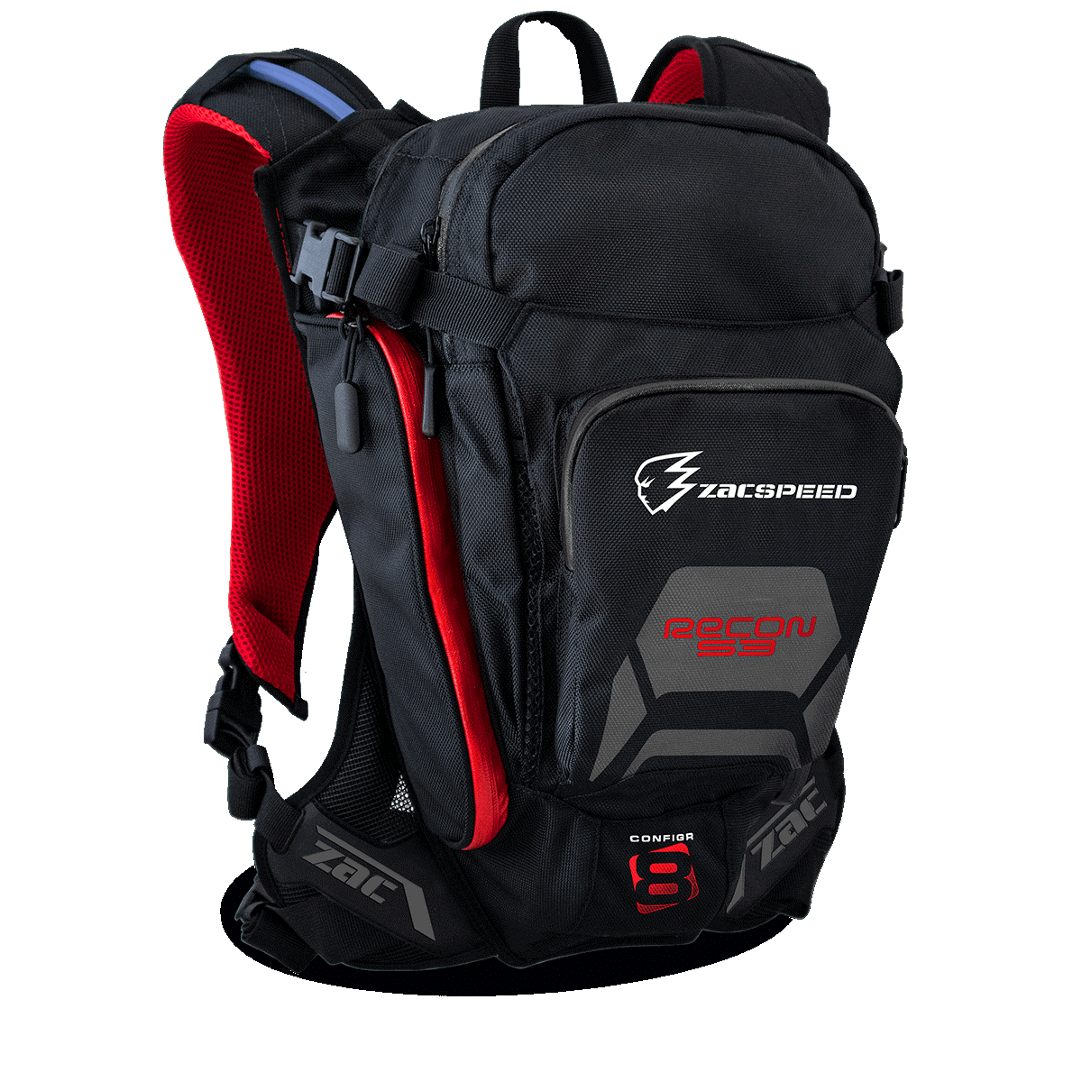 Zac Speed Recon S-3 Black Red