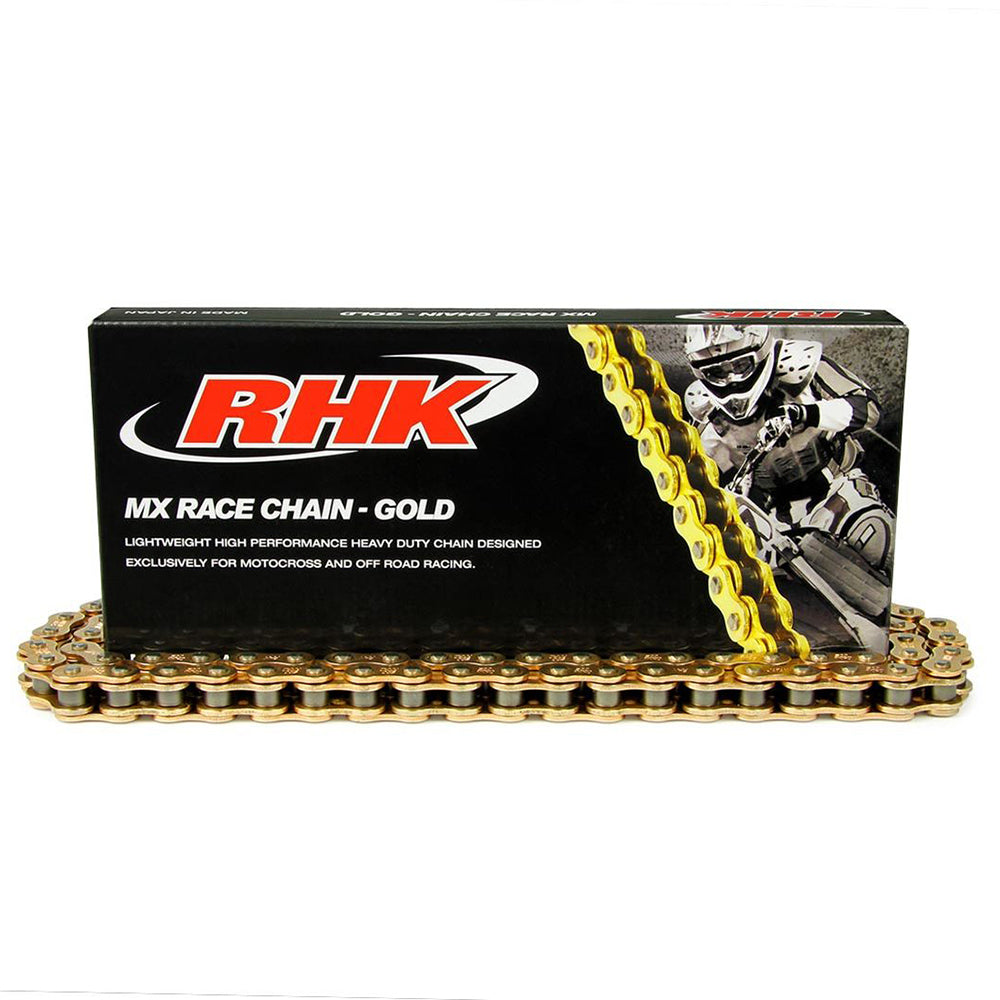 RHK 420 Universal MX Race Chain - 128 Links - Gold