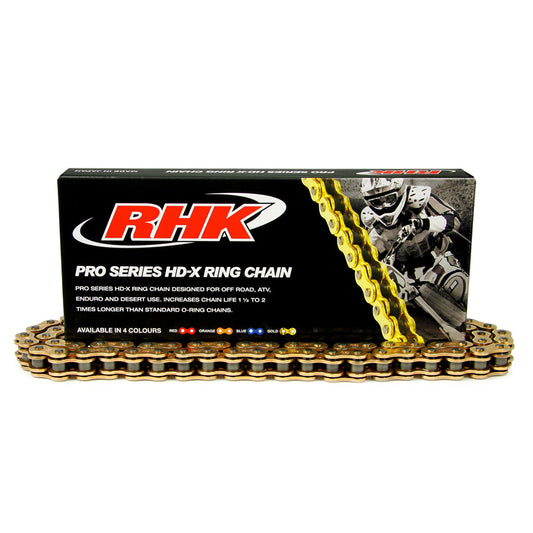 RHK 520 Universal HD-X Ring Pro Series Chain - 120 Links - Gold