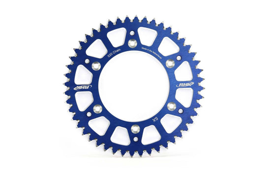 RHK Warrior Alloy Rear Sprocket - Blue