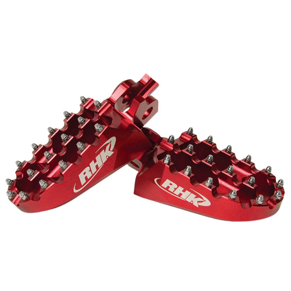 RHK Pursuit Footpegs - Red
